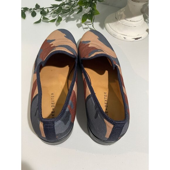 Duke Dexter Camo Loafers Size 8 Handmade In England Canvas Men’s - Picture 15 of 16